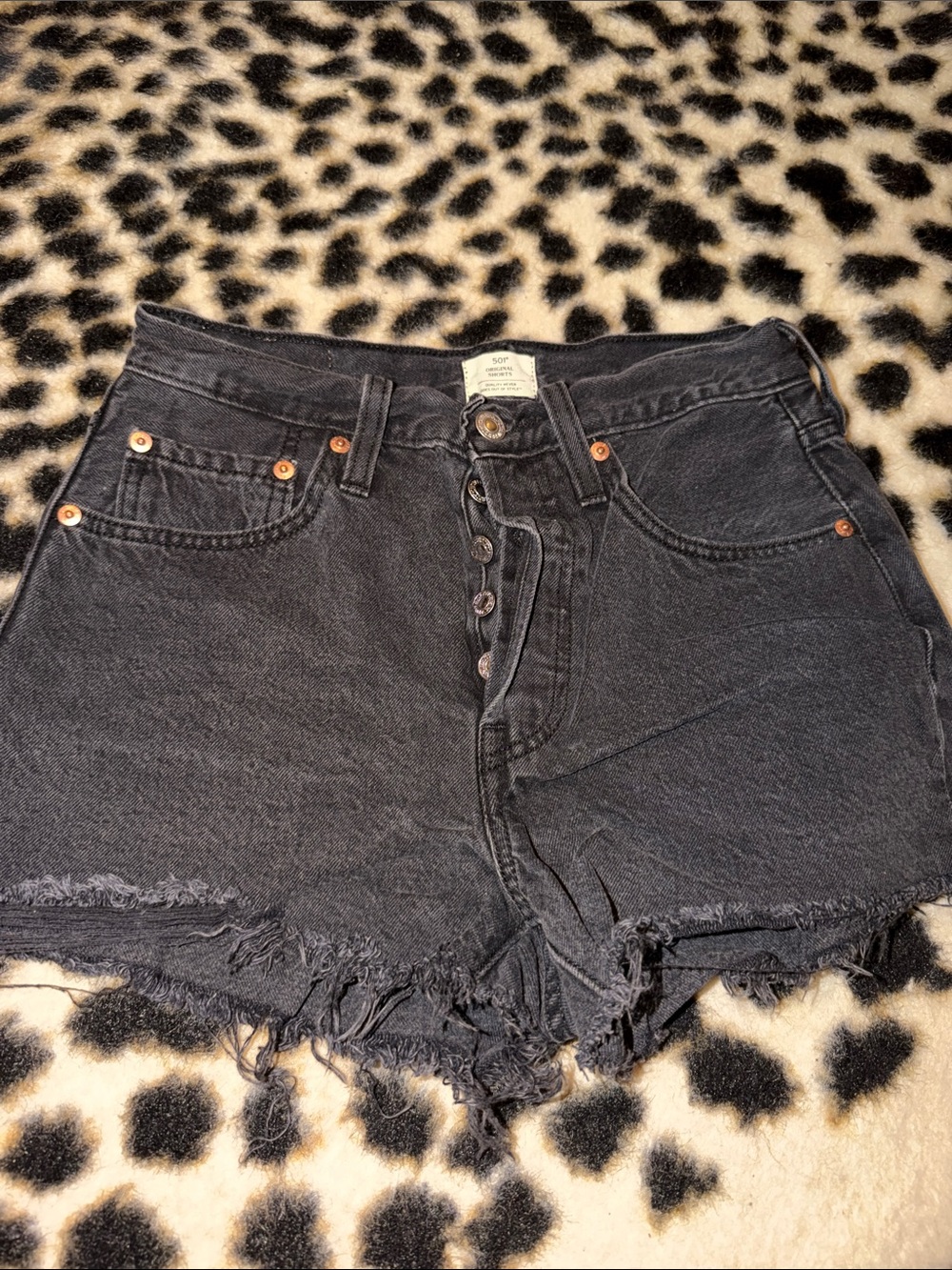 Levi denim shorts